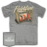 Mens Grey Ammo Box Tee