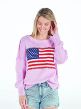 SS Pink USA Sweater