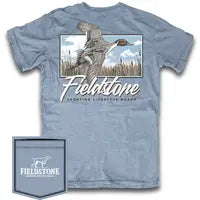 Mens Dusty Blue Duck Tee