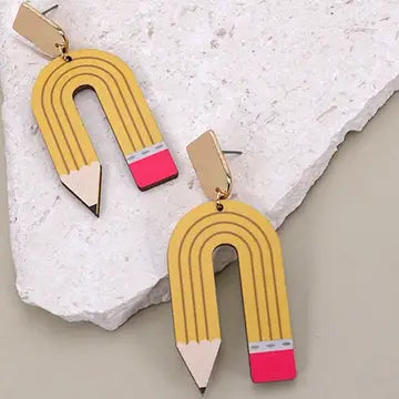 Pencil Earrings